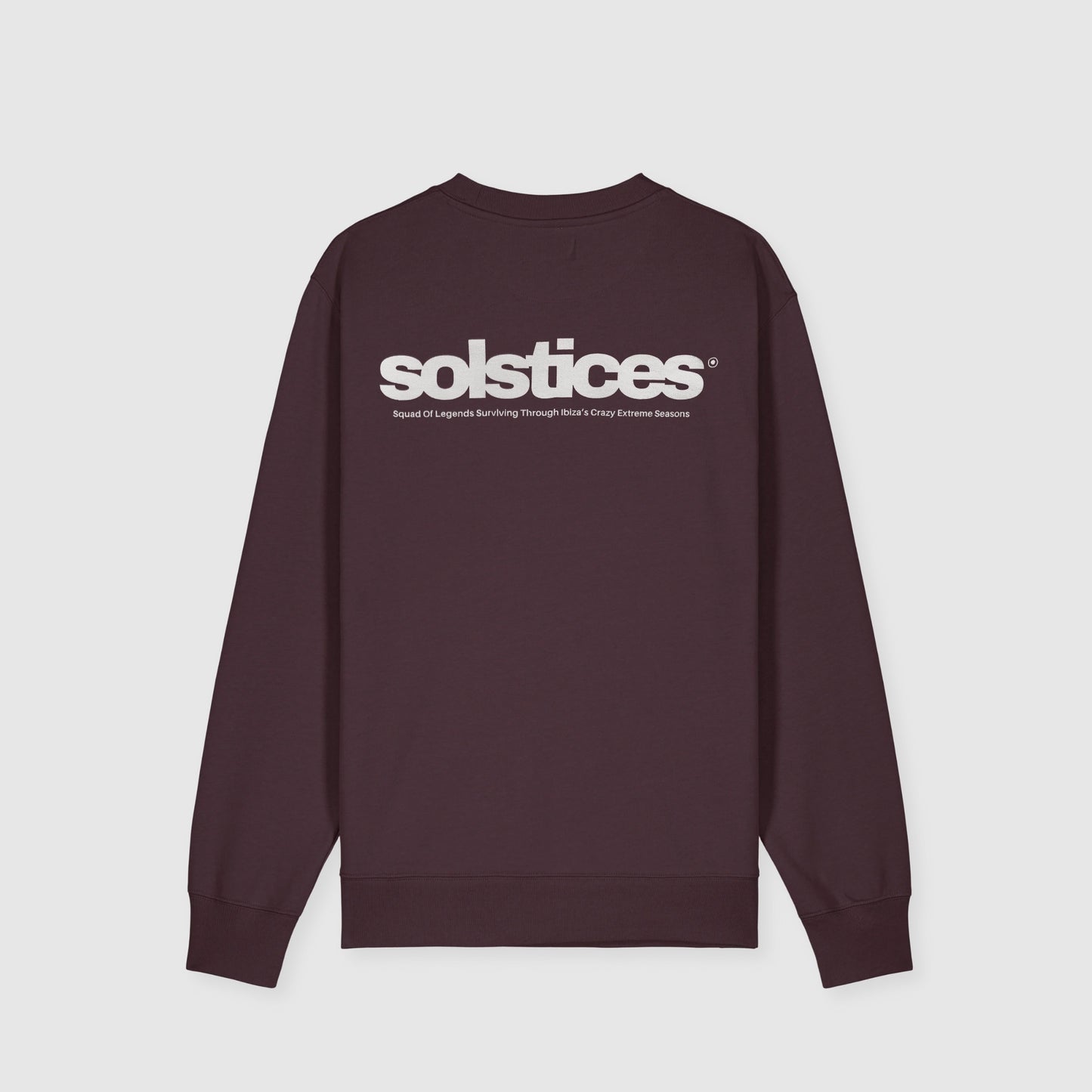 THE SOLSTICES CREWNECK - BURNT AFTERGLOW