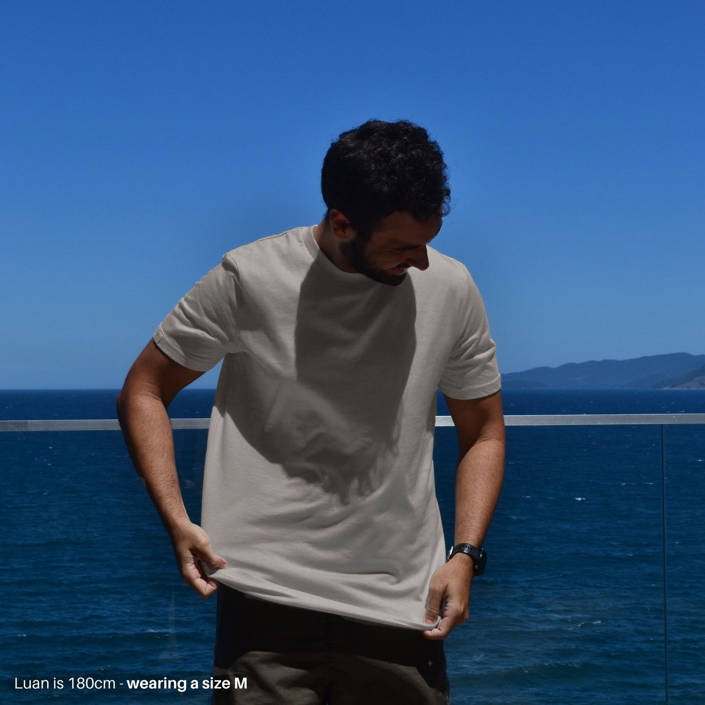 THE SOLSTICES T-SHIRT - WET SAND