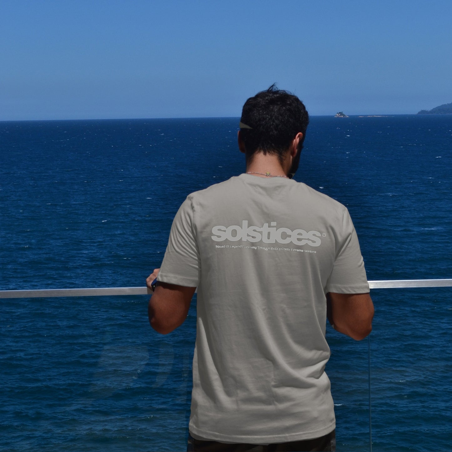 THE SOLSTICES T-SHIRT - WET SAND