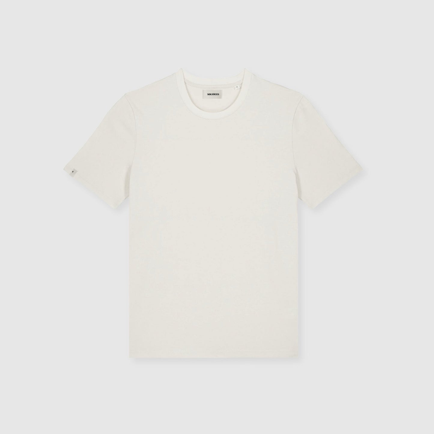 THE SOLSTICES T-SHIRT - BRIGHT COTTON & OCEAN BLUE