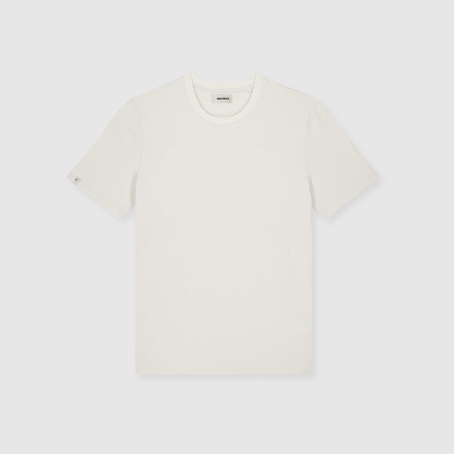 THE SOLSTICES T-SHIRT - BRIGHT COTTON & BURNT RED