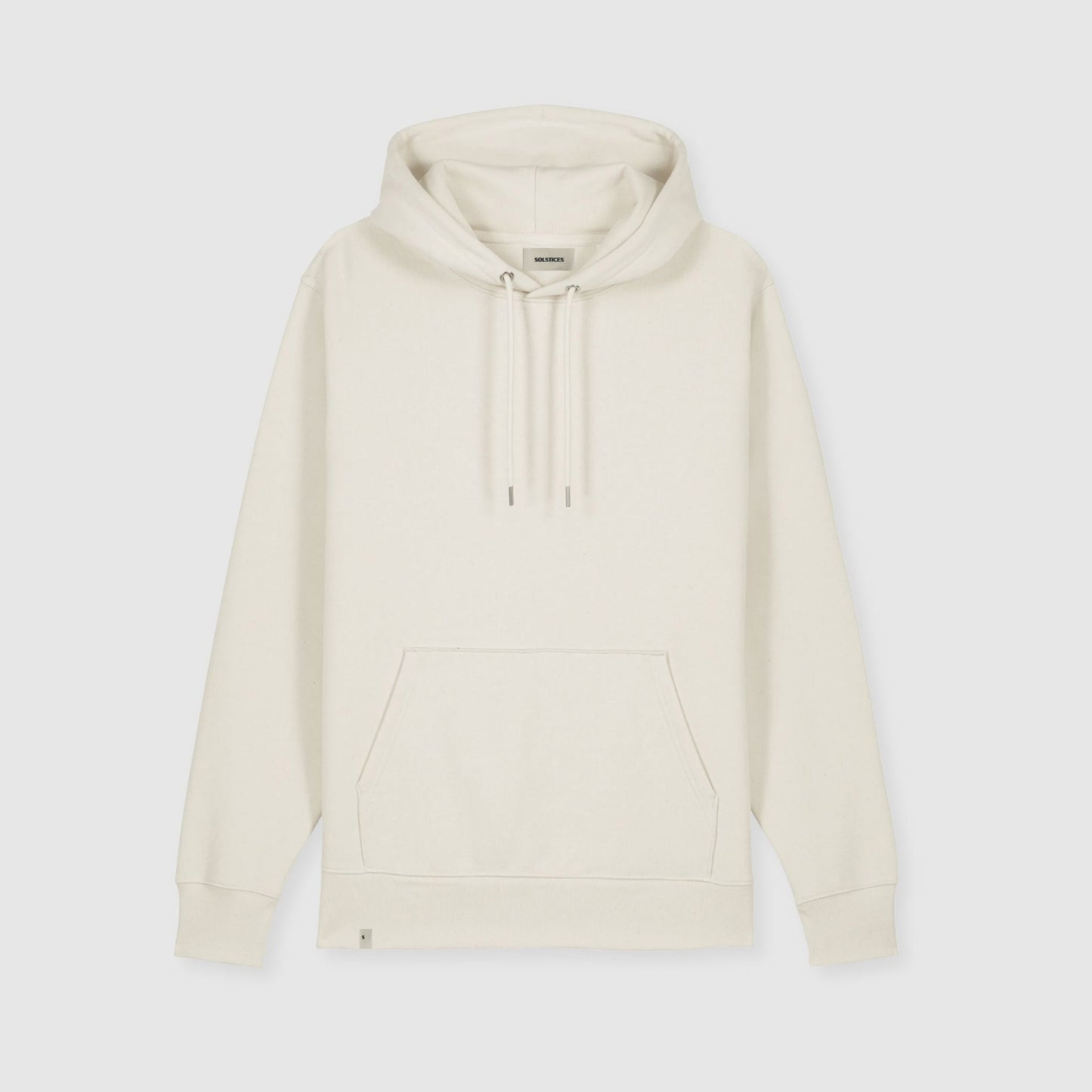 THE SOLSTICES HOODIE - BRIGHT COTTON & BURNT RED
