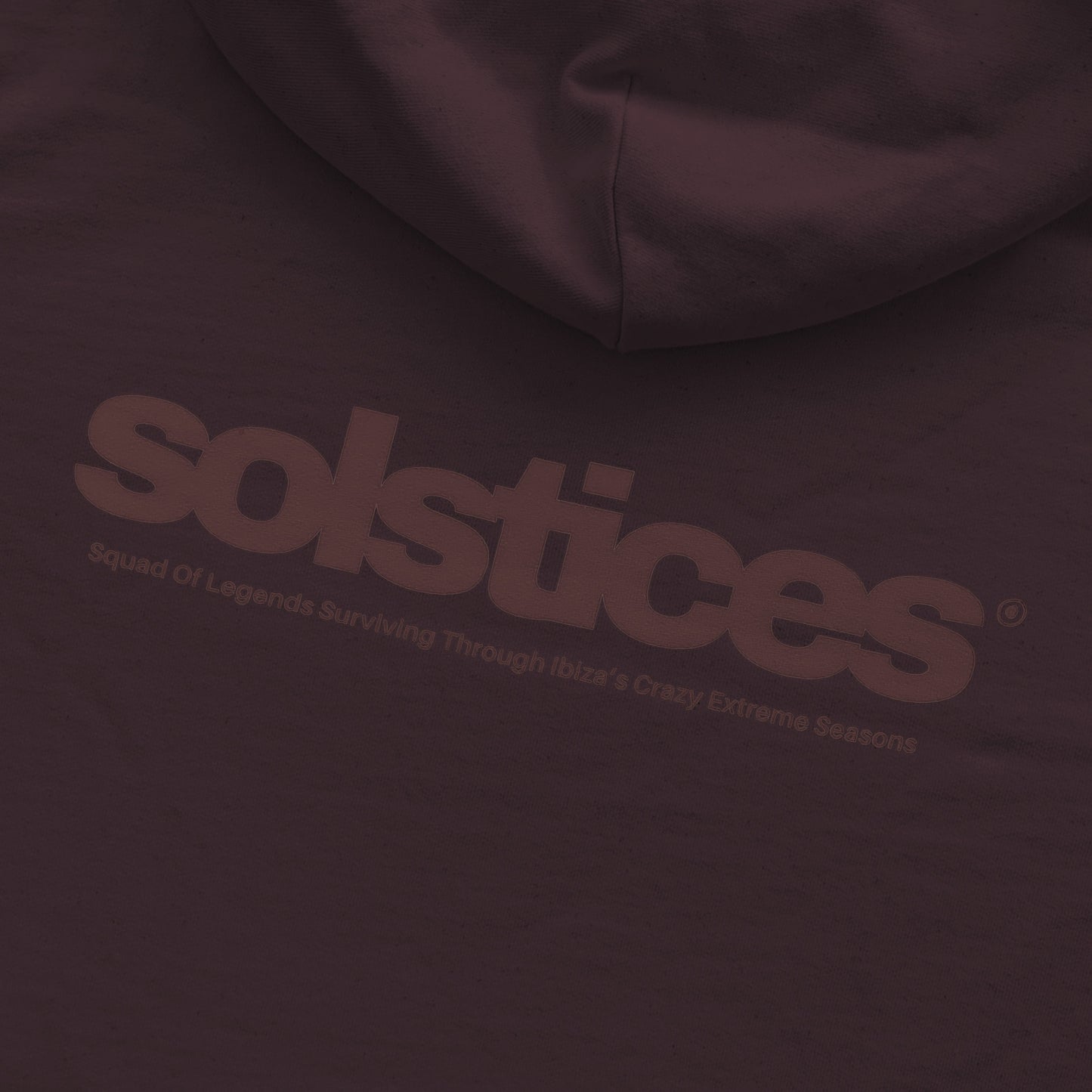 THE SOLSTICES HOODIE - BURNT AFTERGLOW