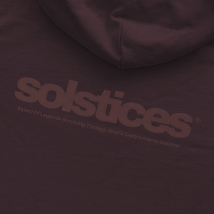 THE SOLSTICES HOODIE - BURNT AFTERGLOW