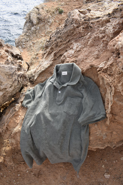 THE TOWEL POLO - WILD OLIVE