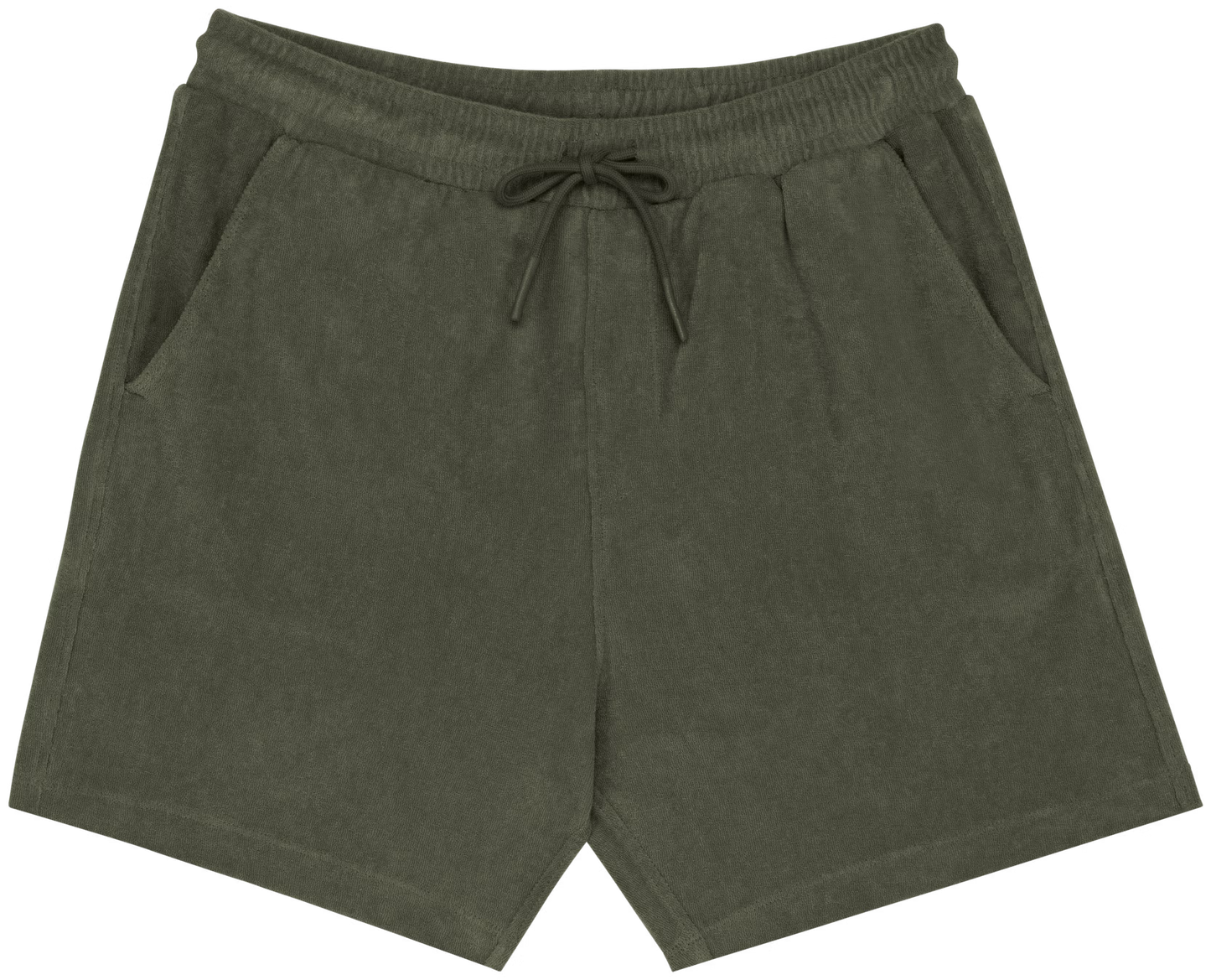 THE TOWEL SHORT - WILD OLIVE