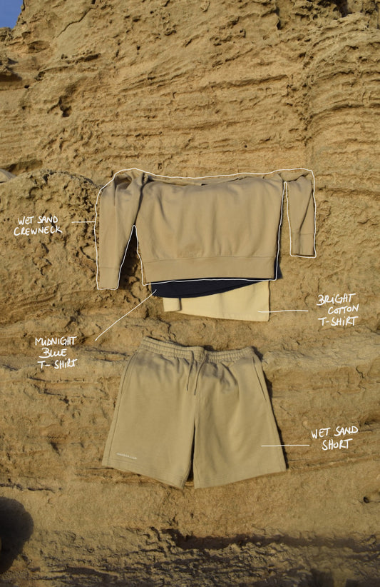 MATCHING SET - WET SAND